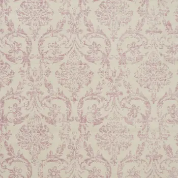 8' X 10' Cream Damask Power Loom Area Rug