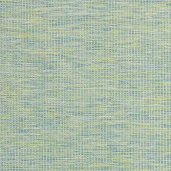 9' X 12' Blue And Green Indoor Outdoor Area Rug
