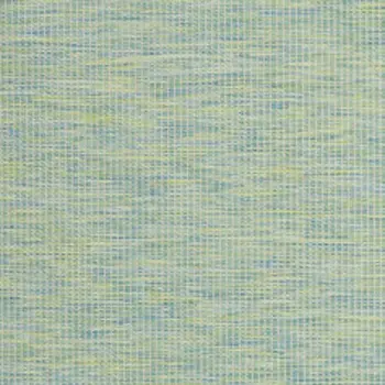 9' X 12' Blue And Green Indoor Outdoor Area Rug