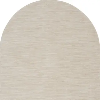 6' X 9' Cream Indoor Outdoor Area Rug
