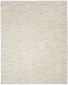 12' X 15' Beige and Ivory Indoor Outdoor Area Rug