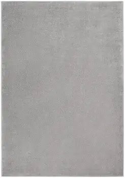 5' X 8' Gray Power Loom Area Rug