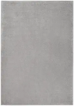 5' X 8' Gray Power Loom Area Rug