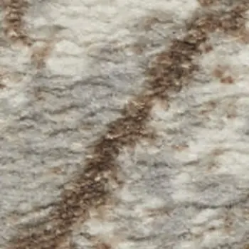 9' X 12' Gray And Ivory Abstract Area Rug