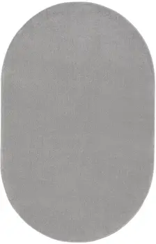 6' X 9' Gray Indoor Outdoor Area Rug