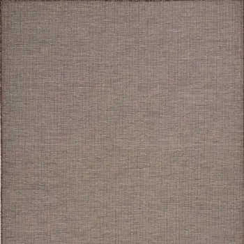 4' X 6' Brown Power Loom Area Rug
