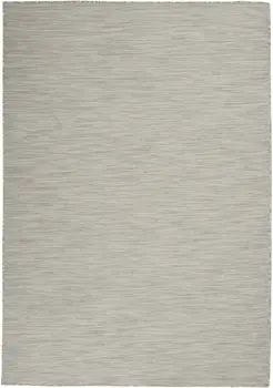 4' X 6' Gray Power Loom Area Rug