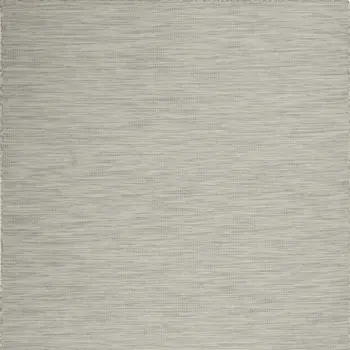 4' X 6' Gray Power Loom Area Rug