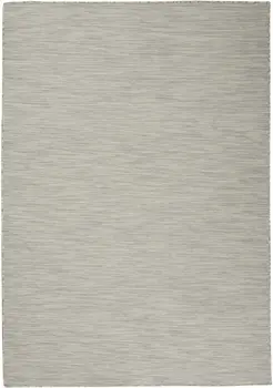 4' X 6' Gray Power Loom Area Rug