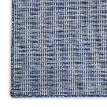 8' X 10' Navy Blue Indoor Outdoor Area Rug