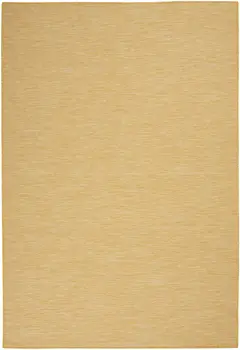 4' X 6' Yellow Indoor Outdoor Area Rug