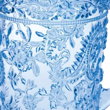 2.5 Quart Blue Paisley Acrylic Pitcher