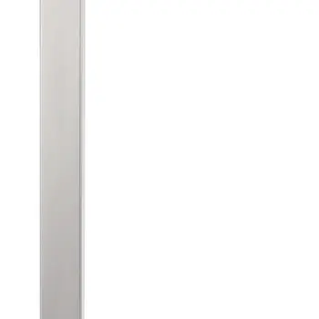 25" Nickel Metal Desk USB Table Lamp With White Shade