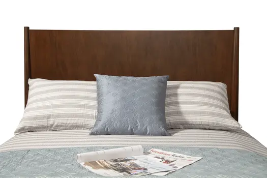 Walnut Solid Wood King Bed Frame