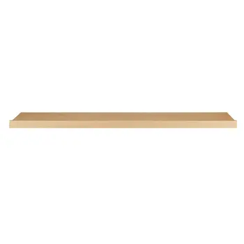 47" Natural Wood Wall Mounted Floating Shelf