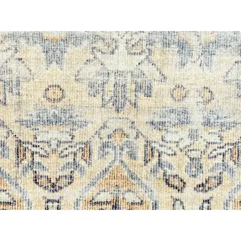 2' X 3' Gray Moroccan Machine Tufted Area Rug With UV Protection