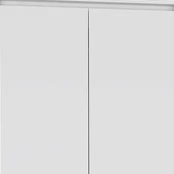Two Piece White Bedroom Set