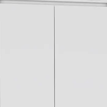 Two Piece White Bedroom Set