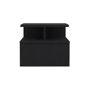 Two Piece Black Bedroom Set
