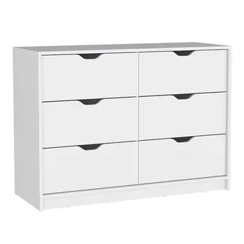 Two Piece White Bedroom Set