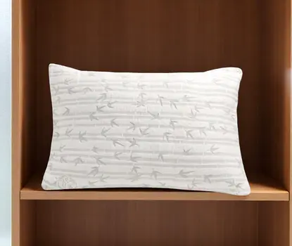Rayon With Bamboo Memory Foam Firm King Size Bed Pillow