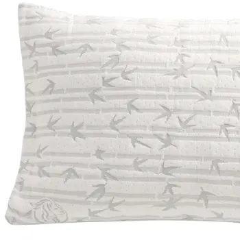 Rayon With Bamboo Memory Foam Firm Queen Size Bed Pillow