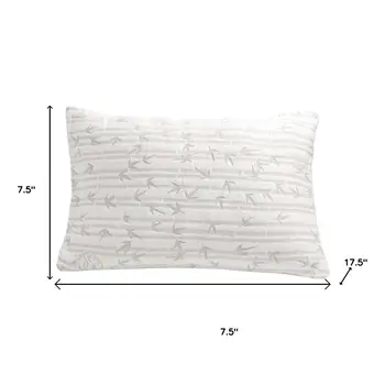Rayon With Bamboo Memory Foam Firm Queen Size Bed Pillow