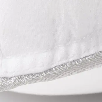 Set of Two Microfiber Down Alternative Medium Hypoallergenic King Size Bed Pillows