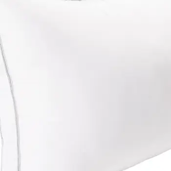 Set of Two Microfiber Down Alternative Medium Hypoallergenic Standard Size Bed Pillows