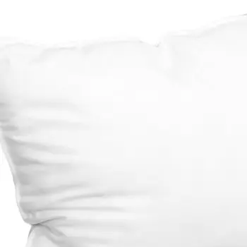 Set of Two Microfiber Down Alternative Medium Hypoallergenic King Size Bed Pillows