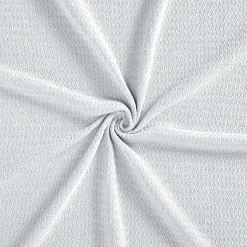 King White Cotton Waffle Weave Honeycomb Blanket