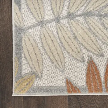 4' X 6' Blue Indoor Outdoor Area Rug