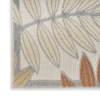 4' X 6' Blue Indoor Outdoor Area Rug