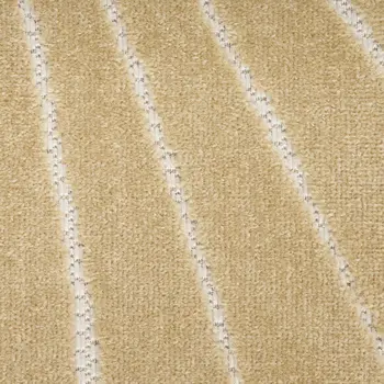 4' X 6' Ivory Orange And Blue Indoor Outdoor Area Rug