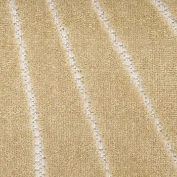 6' X 9' Ivory Orange And Blue Indoor Outdoor Area Rug