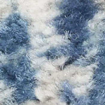 7' X 10' Blue and Gray Abstract Power Loom Area Rug