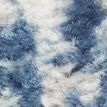 10' X 14' Ivory Gray And Blue Abstract Distressed Area Rug