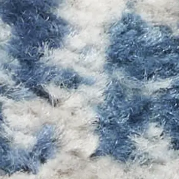 8' X 10' Blue and Gray Abstract Power Loom Area Rug