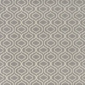 8' X 10' Gray Moroccan Power Loom Area Rug