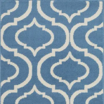 2' X 4' Gray Moroccan Power Loom Area Rug