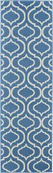 7' Gray Moroccan Power Loom Runner Rug