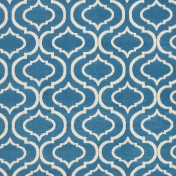 5' X 7' Gray Moroccan Power Loom Area Rug