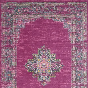 12' X 15' Blue Moroccan Power Loom Distressed Area Rug