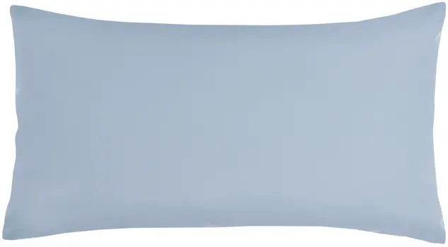 12" X 21" Light Blue Indoor Outdoor Throw Pillow