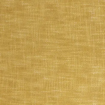22" Yellow Cotton Throw Pillow With Fringe