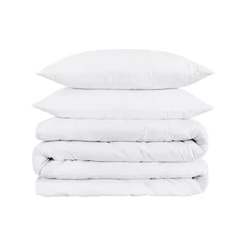 White Queen Cotton Blend 1200 Thread Count Washable Duvet Cover Set