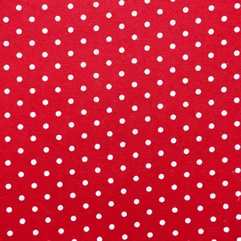 18" Red and White Cotton Reversible Throw Pillow