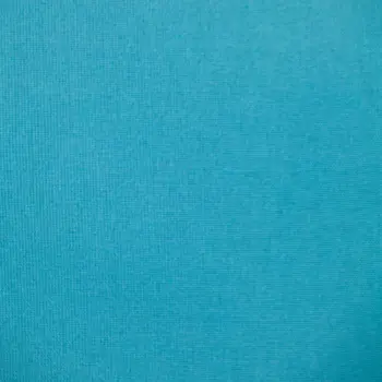 16" Blue Cotton Throw Pillow