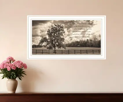 Our Family White Framed Print Wall Art