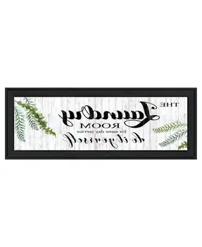 The Laundry Room Black Framed Print Laundry Wall Art